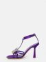Aldo Castagna Avideh satijnen sandaal Purple Dames - Thumbnail 2