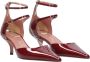 Aldo Castagna Bordeaux Patent Leren Puntige Hakken Red Dames - Thumbnail 2