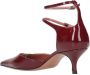 Aldo Castagna Bordeaux Patent Leren Puntige Hakken Red Dames - Thumbnail 4