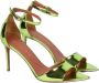Aldo Castagna Groene spiegelende enkelband sandalen Green Dames - Thumbnail 3