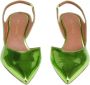 Aldo Castagna Groene spiegelende Micky model sandalen Green Dames - Thumbnail 2