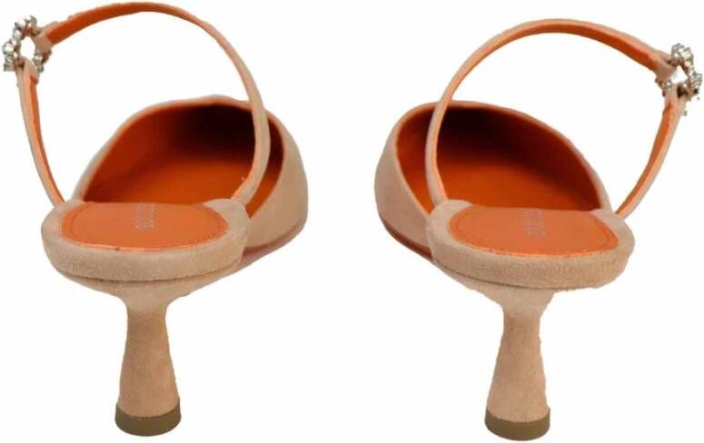 Aldo Castagna Heeled Mules Beige Dames
