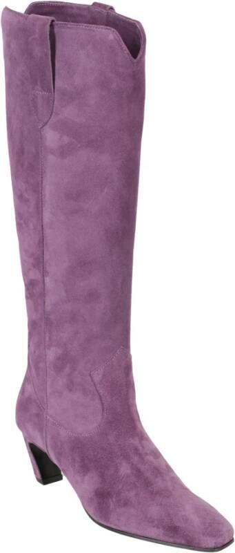 Aldo Castagna High Boots Purple Dames