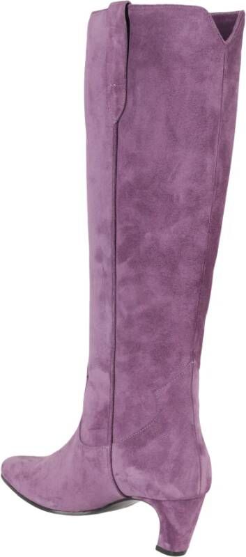 Aldo Castagna High Boots Purple Dames