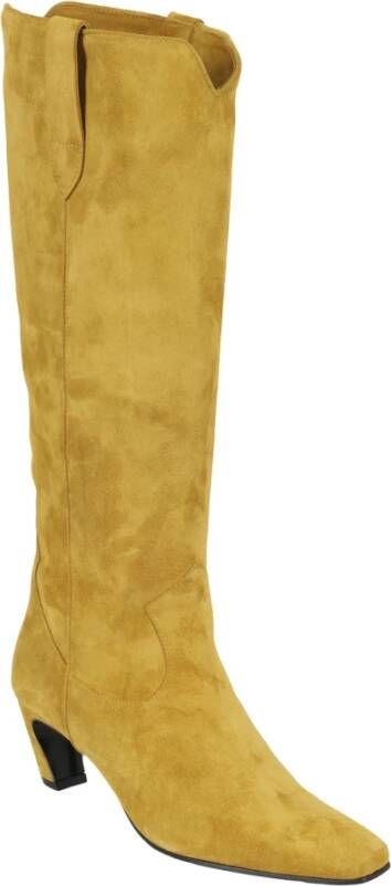 Aldo Castagna High Boots Yellow Dames