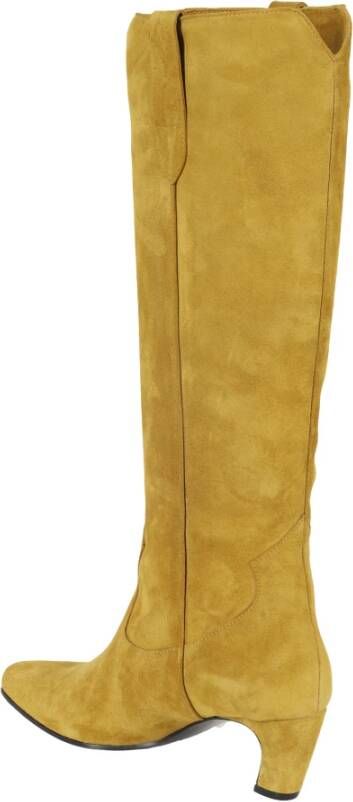Aldo Castagna High Boots Yellow Dames