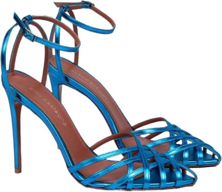 Aldo Castagna High Heel Sandals Blue Dames