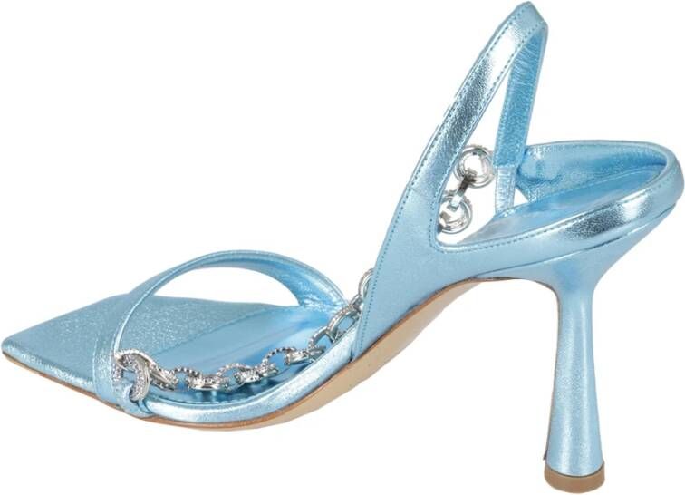Aldo Castagna High Heel Sandals Blue Dames