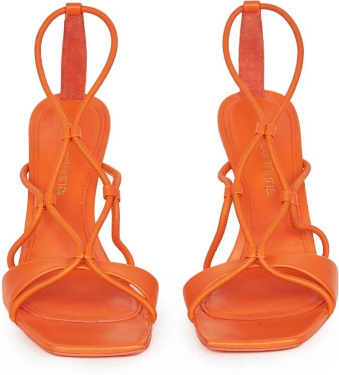 Aldo Castagna High Heel Sandals Oranje Dames