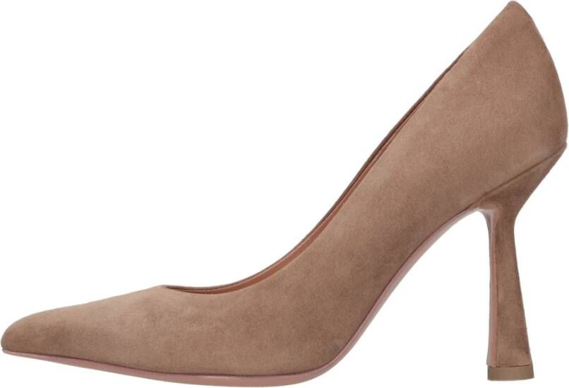 Aldo Castagna Met hak bruin Brown Dames