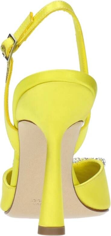 Aldo Castagna Met hak geel Yellow Dames