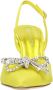 Aldo Castagna Met hak geel Yellow Dames - Thumbnail 4