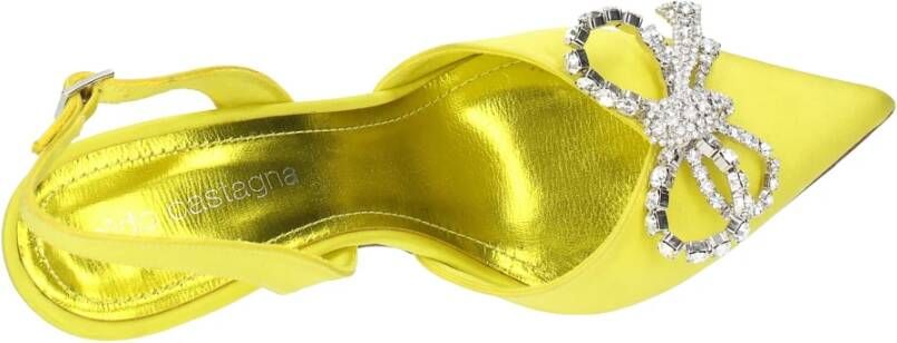 Aldo Castagna Met hak geel Yellow Dames