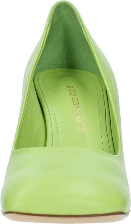 Aldo Castagna Met hak Groen Green Dames
