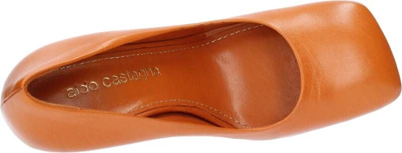 Aldo Castagna Met hak oranje Orange Dames