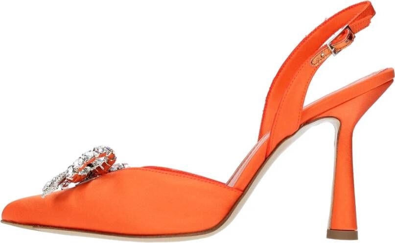 Aldo Castagna Met Hak Oranje Orange Dames