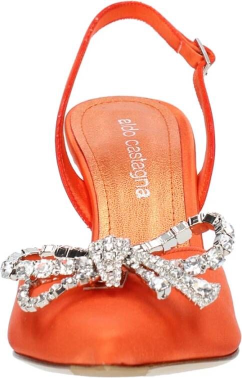 Aldo Castagna Met Hak Oranje Orange Dames
