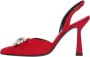 Aldo Castagna Met hak rood Red Dames - Thumbnail 2