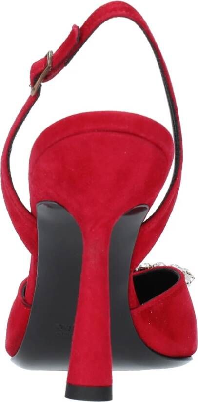 Aldo Castagna Met hak rood Red Dames