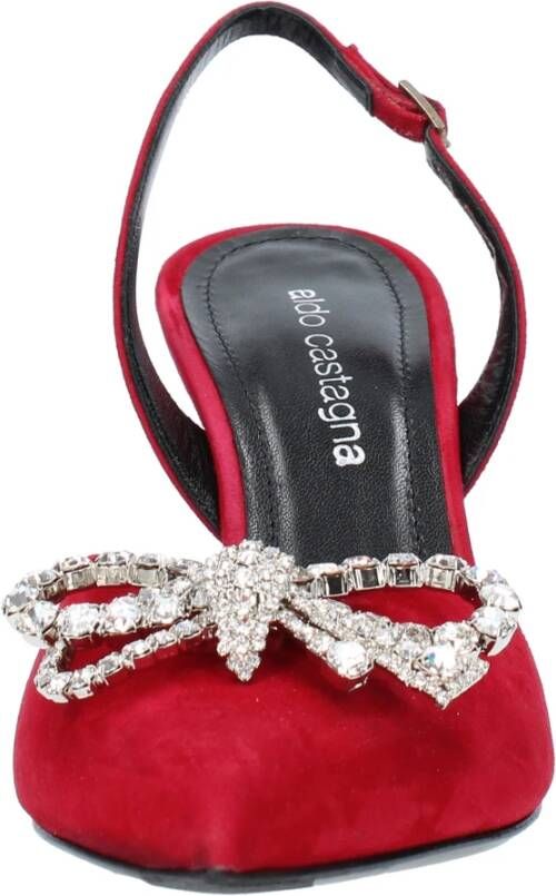Aldo Castagna Met hak rood Red Dames