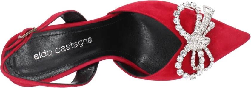 Aldo Castagna Met hak rood Red Dames
