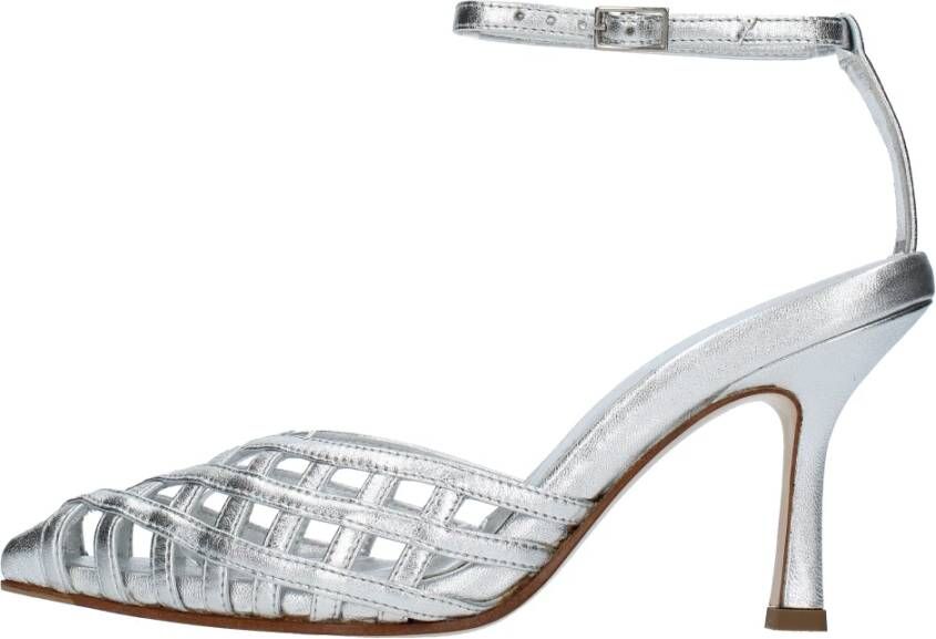 Aldo Castagna Met hak Zilver Gray Dames