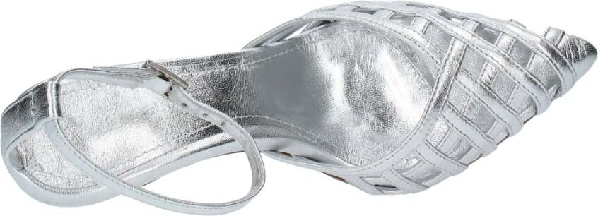 Aldo Castagna Met hak Zilver Gray Dames