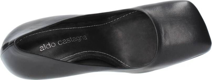 Aldo Castagna Met hak zwart Black Dames