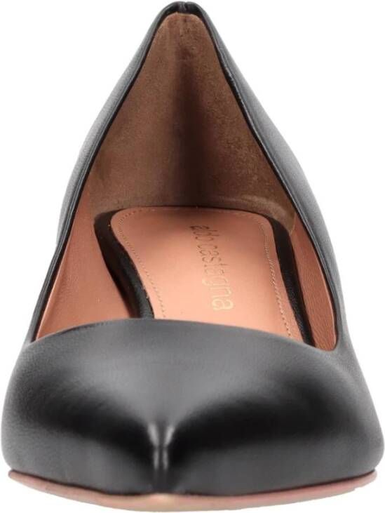 Aldo Castagna Met hak zwart Black Dames