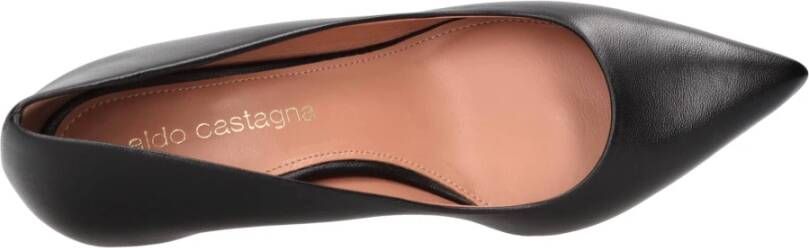 Aldo Castagna Met hak zwart Black Dames