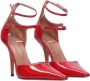 Aldo Castagna Rode Patentleren Stiletto Hakken Red Dames - Thumbnail 2