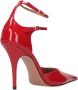 Aldo Castagna Rode Patentleren Stiletto Hakken Red Dames - Thumbnail 3