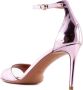 Aldo Castagna Roze Spiegel Leer Puntige Neus Sandalen Pink Dames - Thumbnail 3