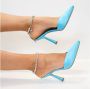 Aldo Castagna Sandalen Blauw Dames - Thumbnail 4