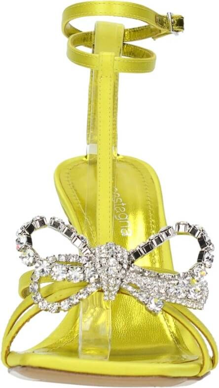 Aldo Castagna Sandalen Geel Yellow Dames