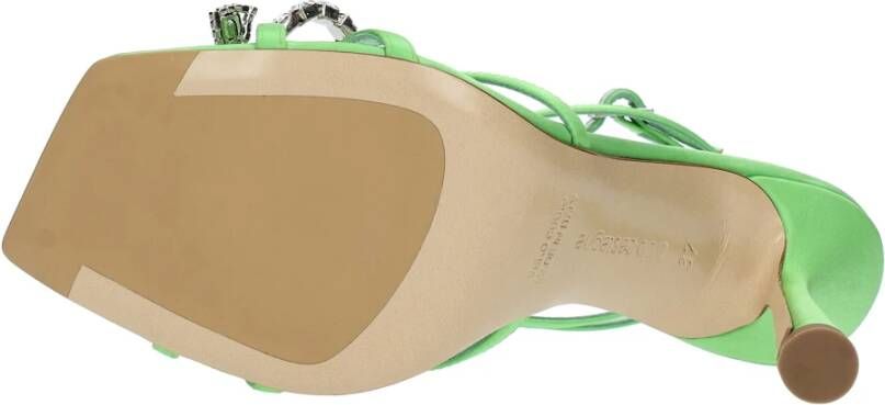 Aldo Castagna Sandalen Groen Green Dames