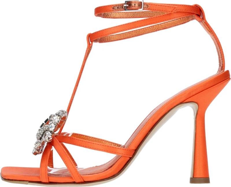 Aldo Castagna Sandalen Oranje Orange Dames