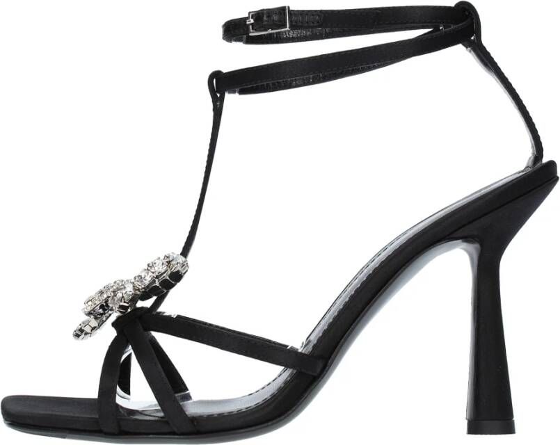 Aldo Castagna Sandalen Zwart Black Dames