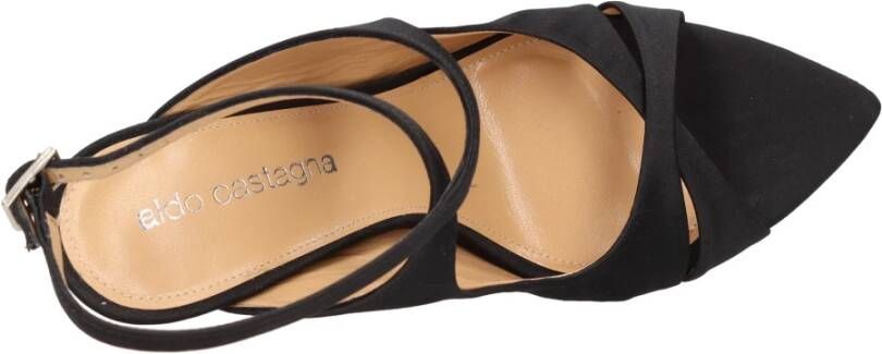Aldo Castagna Sandalen Zwart Black Dames