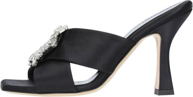 Aldo Castagna Sandalen Zwart Black Dames