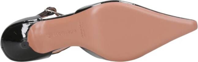 Aldo Castagna Zwarte Lakleren Puntige Hakken Black Dames