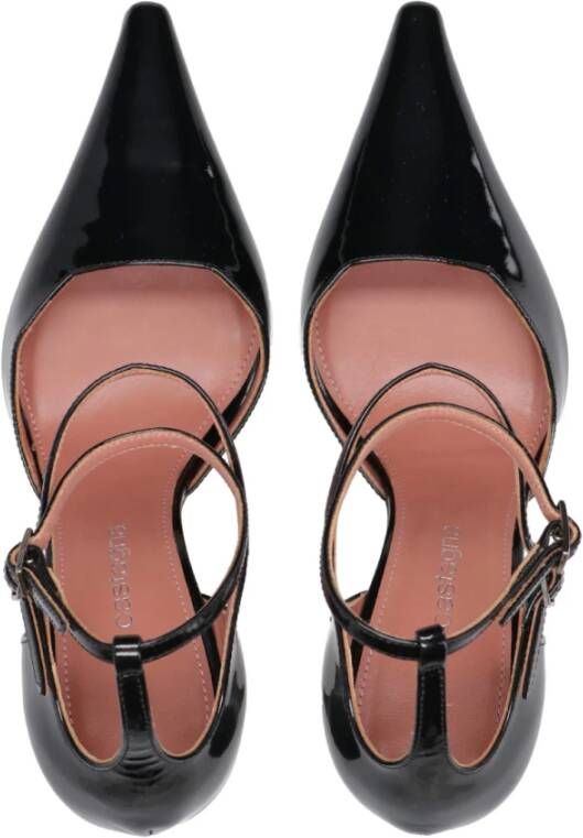 Aldo Castagna Zwarte Stiletto Hak Sandalen Black Dames