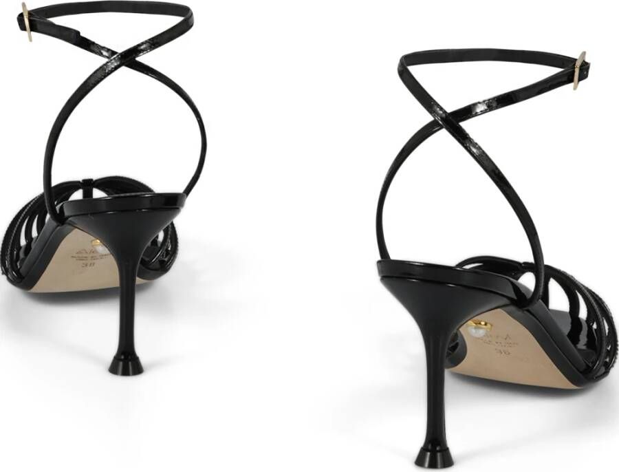 Alevi Milano Leren sandalen met verstelbare enkelband