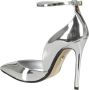 Alevi Milano Zilver Metallic Puntige Neus Hakken - Thumbnail 2