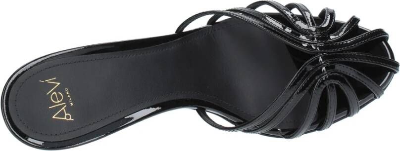 Alevi Milano Zwarte Sandalen