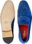 Alexander 1910 Blauwe Kalfsleren Mocassins Ss23 Blue Heren - Thumbnail 3