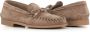 Alexander Hotto Beige Suède Mocassin Sandalen Beige Heren - Thumbnail 2
