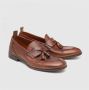Alexander Hotto Bruine Hertenleren Loafer Schoen Brown Heren - Thumbnail 2