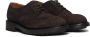 Alexander Hotto Bruine suède Derby schoenen Brown Heren - Thumbnail 2