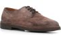 Alexander Hotto Bruine Suède Ronde Neus Derby Schoenen Brown Heren - Thumbnail 3
